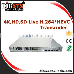 Carrier-grade Video Encoding/transcoding H.265 and HEVC IPTV Headend System thumbnail-1