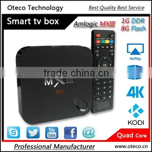 Sale! Smart tv Box Android Amlogic S802 MXIII Android tv Box Quad Core With 2G Ram 8G Rom thumbnail-1