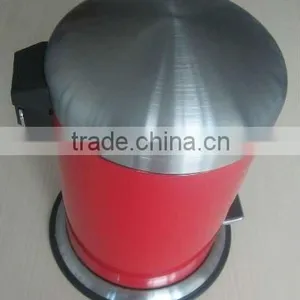Colorful Stainless Steel Pedal Bin thumbnail-1
