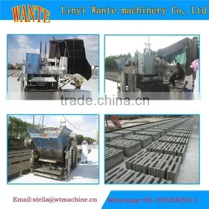 WT10-15 Automatic Concrete Hollow Block Making Machine Mobile Block Machine thumbnail-4