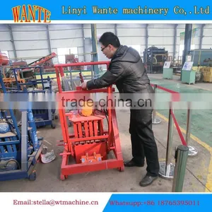 QT40-3C Brick Molding Machine Processing Bloquera Semi Automatica thumbnail-4