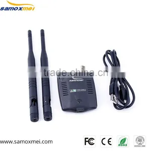300Mbps Wireless-N 802.11N Highpower Wifi USB Adapter With Double Antennas thumbnail-3