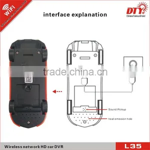 Wireless WiFi Network Car Driving Video Recorder,L35 thumbnail-6