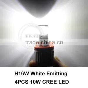 H16 TYPE 2 6000K 10W Pack of 2 BULBS YELLOW FOG LIGHT LAMP H16 Auto Led Fog Lights thumbnail-6