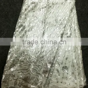 Korea Marketing Textile Silk Sequins Korea Silk Feeling Multicolor Seek Silk Lace Korean Sequins Lace thumbnail-4