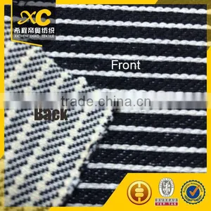 Indigo Terry Knitted Denim Jeans Fabric thumbnail-6