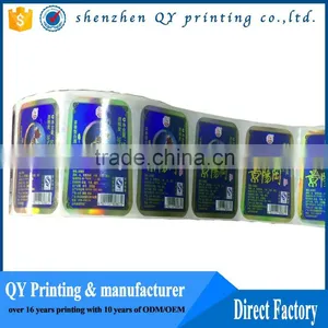 2016 Color Printing Waterproof Vinyl Stickers,self Adhesive Paper Roll Labels thumbnail-2