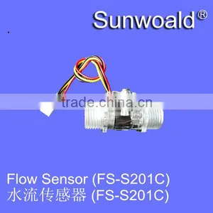 1/2" 1~30L/min Hall Magnetic Plastic Water Flow Sensor Price thumbnail-5