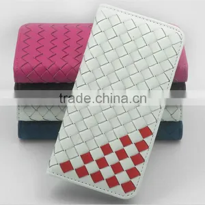 Customized Braided Wallet Style Leather+TPU Phone Cover Universal Phone Cases thumbnail-2