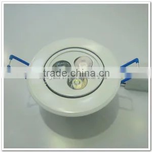 3W White Paint High Power Led Ceiling Light thumbnail-1