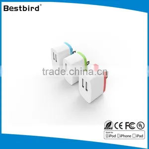 5V/2.1A Portable Mobile Phone AC Charger thumbnail-4
