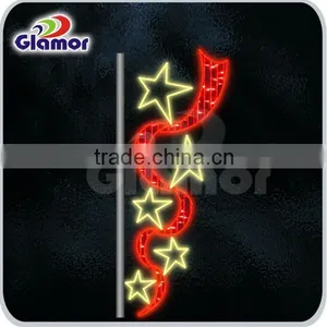Outdoor Decoration Street Lamp Post Motif Light thumbnail-1