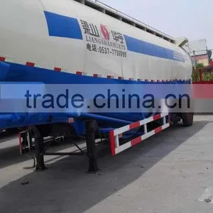 Steel Material 60cbm 3 Axle 50 Tons Bulk Powder Tractor Trailers thumbnail-3