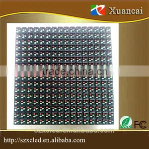 P10-16x16RGB (16X16CM) Outdoor Full Color DIP546 Unit Board 4scanning P10 Led Display Module thumbnail-1