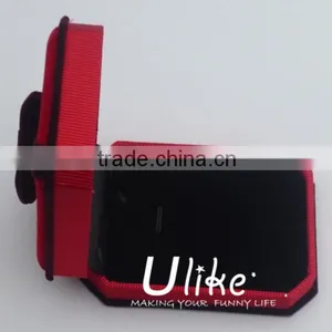 2014 Velvet Red Jewelry Ring Gift Box With Bowknot for Party Supplies thumbnail-1