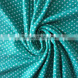 96% Poly Spun 4% Spandex Knitted Print Fabric for Underwear thumbnail-1