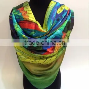 100% Silk Scarf, 12mm, Satin thumbnail-3