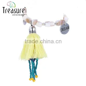 Treasure Beautiful Hawaiian Beach Spring Trendy Shell Charm Bracelet Jewelry 2016 thumbnail-1