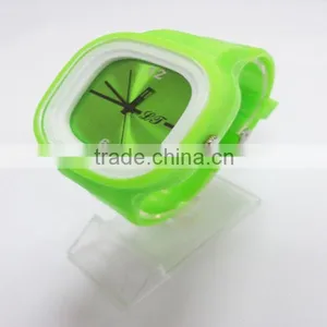 Silicone Watch,silicone Slap Watch,silicone Jelly Watch,new Tape Watch,hot Sales Watch thumbnail-1