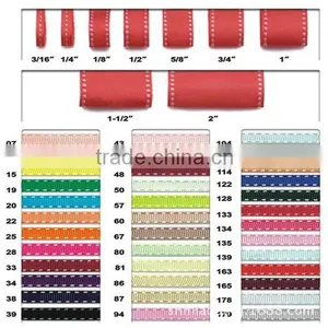 High Quality Wholesale Stitched Packing Petersham Grosgrain Ribbon thumbnail-4