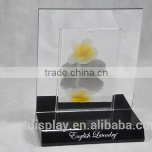 Hot Sale Comnized Beauty Designed Acrylic Menu Holder, Photo Frame thumbnail-1