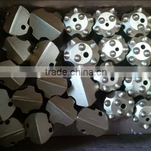T51 Thread Button Bit Drop Center Flat Face Tungsten Carbide Drill Tools thumbnail-1