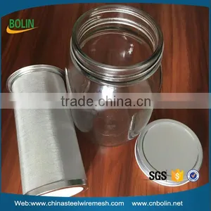 100 Mesh 250 Mesh Cold Brew Coffee Filter Tube Cold Brew Coffee Percolator for Mason Jar thumbnail-6
