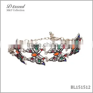 Beautiful Butterfly Charm Bracelet Wholesale From Yiwu Market thumbnail-1