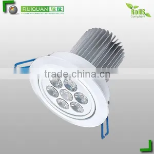White Led Downlight/led Downlight Fittings/led Ceiling Downlight 7w thumbnail-1