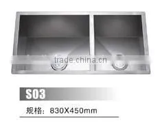 Two Bowls SUS 304 Undermount Kitchen Sink thumbnail-4