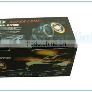 Car White Angel Eye LED COB DRL, Halo Ring Cob Led White for Universal Cars thumbnail-5