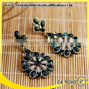 Custume Jewelry Inventory Plain Small Dubai Gold Jewelry Earring thumbnail-4