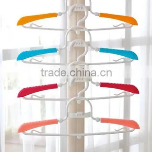 Business Travel Home Required Portable Folding Clothes Hangers Easy To Carry New thumbnail-5