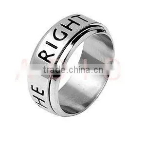 Fashion Simple Stainless Steel Finger Ring thumbnail-1
