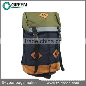 Polyester Material 2015 School Backpack Promotional Man Bag thumbnail-6