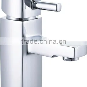 Brass Chrome Mono Basin Mixer thumbnail-1
