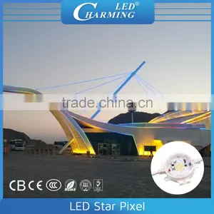 Hot Sale Outdoor Rgb High Brightness Flexible Slim IP65 DMX Mini Led Pixel thumbnail-3