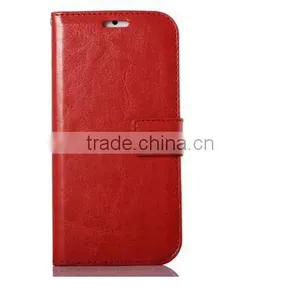 Factory High Quality Crazy Horse Pattern Wallet PC+PU Leather Case for IPhone 6 Plus Case With Photo Frame With Card Slot thumbnail-6