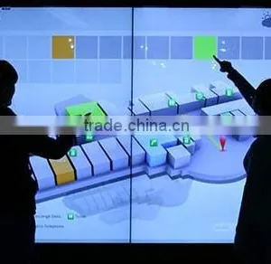 Inrared Touch Video Wall Screen Frame / IR Touch Video Wall PQ Labs thumbnail-2