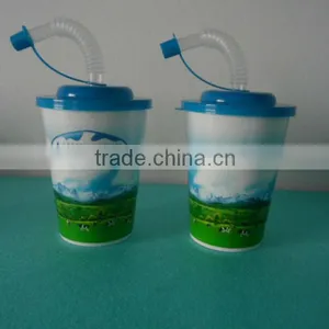 3D Plastic Straw Cup thumbnail-1