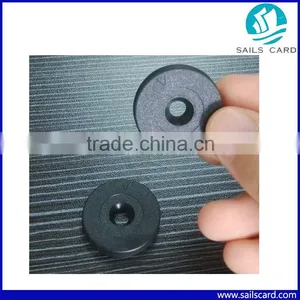 13.56MHz Dia 25mm RFID Patrol Tag For Access Control System thumbnail-1