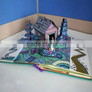 Elegant Hardcover Stereo Children Book Printing thumbnail-1