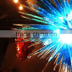 Hand Blown Glass Wall Decoration XO-20150703&Murano Glass Chandelier From Famous Chinese Glass Artist Mr Ou thumbnail-4