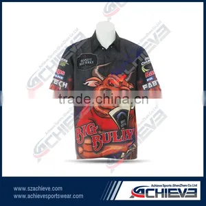 Sublimation Racing Car Jerseys thumbnail-5