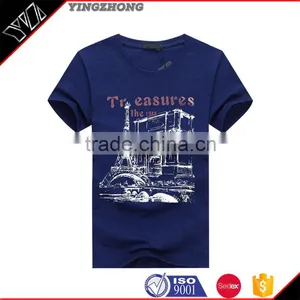Gold Supplier Design Your Own Cotton T Shirt/Custom T Shirt Printing/T Shirt Wholesale China thumbnail-2
