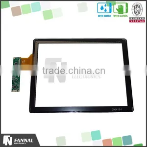 EXC7200 Glass+Glass Structure 15 Inch USB Multi Touch Screen Overlay Kit thumbnail-2