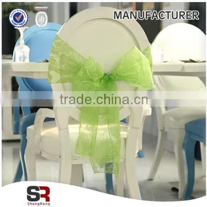2016 Hot Sell Colorfull Wedding Organza Chair Sashes thumbnail-1