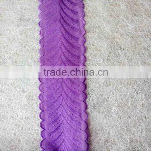 Garment Decoration Colorful Embroidery Cotton Lace Trimming thumbnail-5