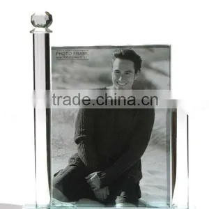 Arrival Crystal Glass Picture Frame, Crystal Glass Photo Frame,crystal Glass Image Frame(R-1151 thumbnail-1