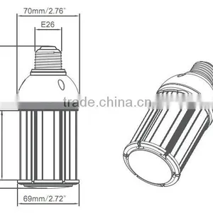 Singapore UL Listed LED Corn Lamp, 18W With SAMSUNG 5630 LEDs and Rubycon Capacitors, Retrofit Waterproof Led Corn Lamp thumbnail-2